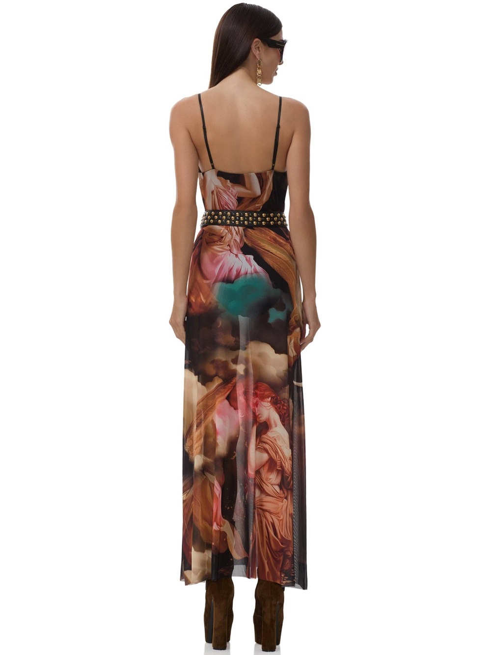 NWT Rivka Angel Night Mesh Maxi Dress - Picture 4 of 4